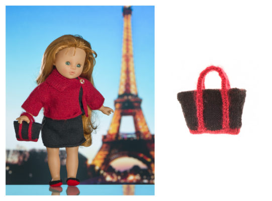Mademoiselle Corolle, modèle pour vêtements de poupée