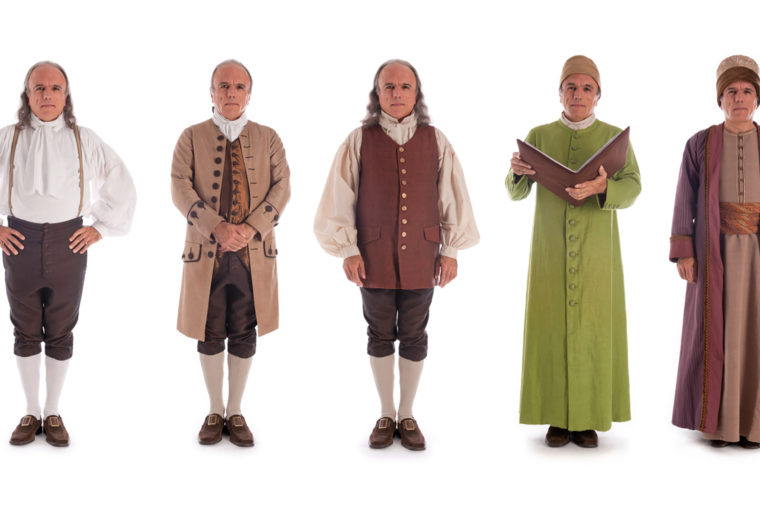 Costumes du feuilleton théâtral "Les Confessions : L'intégrale"